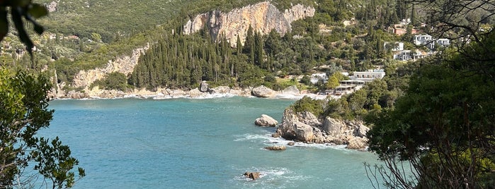 Rovinia Beach is one of Corfu, Greece.