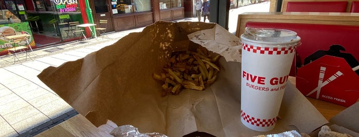 Five Guys is one of Cardiff.