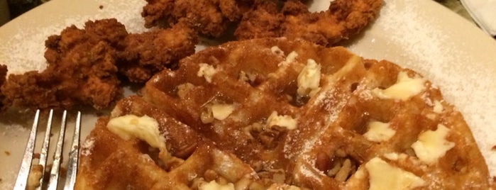 Grand Lux Cafe is one of The 15 Best Places for Chicken & Waffles in Las Vegas.