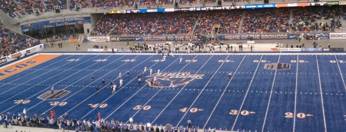 Albertsons Stadium is one of NCAA Division I FBS Football Stadiums.