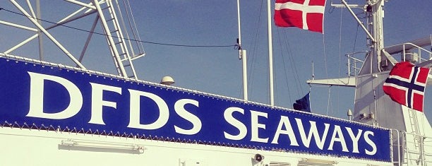 DFDS Seaways Cruise Terminal is one of Tempat yang Disukai Vanessa.