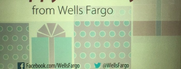 Wells Fargo is one of Locais curtidos por Lorraine-Lori.