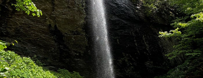 Douglas Falls is one of Asheville N Carolina.