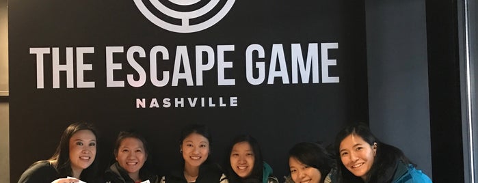 The Escape Game Nashville is one of NASHVILLE ROAD TRIP.