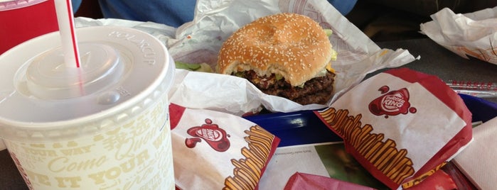 Burger King is one of Orte, die Jack gefallen.