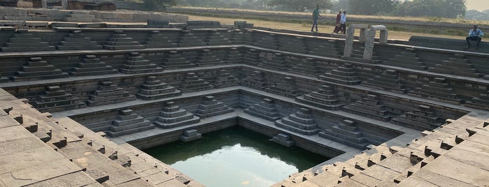Step Tank - Hampi is one of IND.