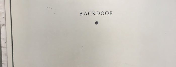 BACKDOOR is one of Tokyo.