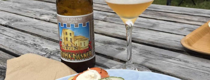Roma Kloster is one of Gotland.