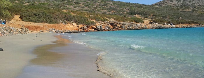 Κολοκύθα is one of Beaches near Agios Nikolaos.