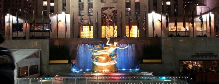 Rockefeller Center is one of NY my way.