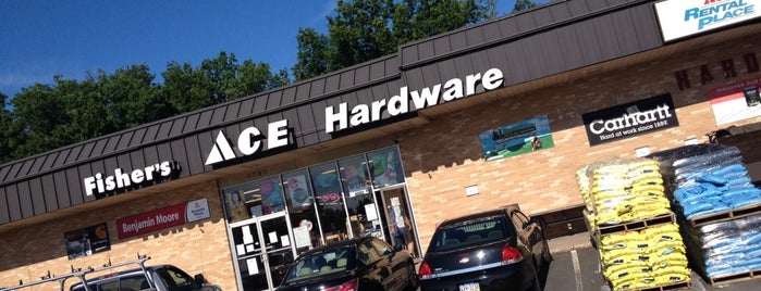 Fisher's Ace Hardware is one of Mattさんのお気に入りスポット.