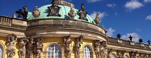 Сан-Суси дворец is one of UNESCO - Welterbe in Deutschland.