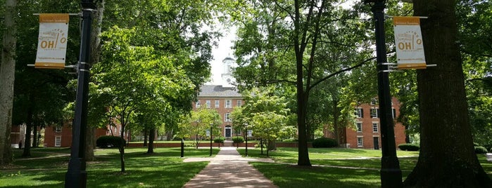 Image of College Green on Ohio University Campus