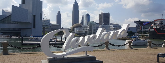 Cleveland Script Sign is one of Cleveland.
