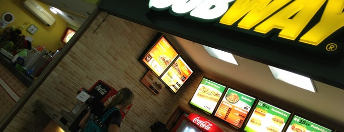 Subway is one of Fast foods.