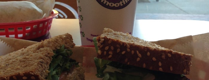 Tropical Smoothie Café is one of 20 favorite restaurants.