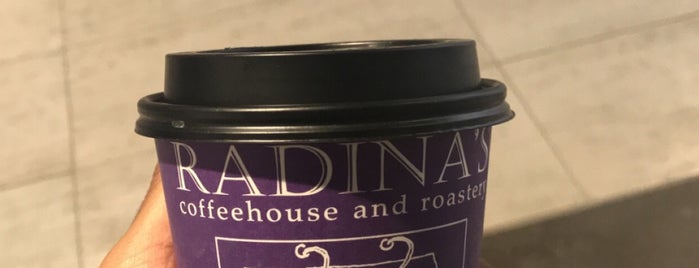 Radina's Coffeehouse & Roastery is one of สถานที่ที่ Doug ถูกใจ.