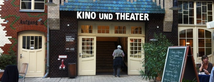 Hackesche Höfe Kino is one of สถานที่ที่บันทึกไว้ของ Galina.