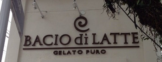 Bacio di Latte is one of Bacio di Latte: nossas lojas.
