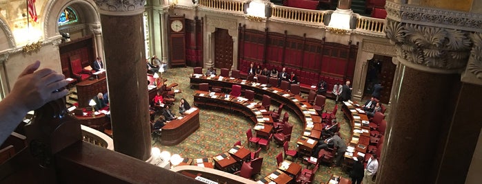New York State Senate Chamber is one of FAVORITE.