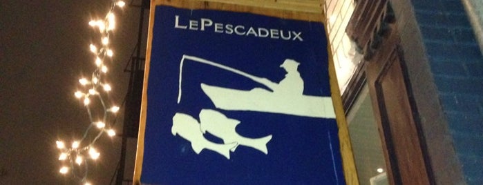 Le Pescadeux is one of Boozy brunch is my favorite..