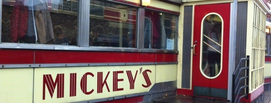 Mickey's Diner is one of Steve's Roadside Dives.