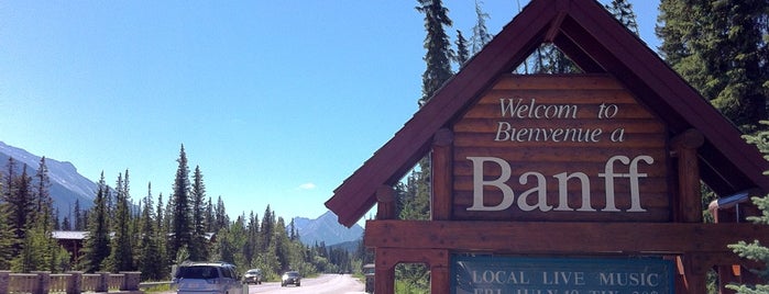 Town of Banff is one of Banff.