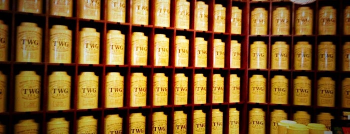 TWG Tea Salon & Boutique is one of Lieux sauvegardés par Yongsuk.