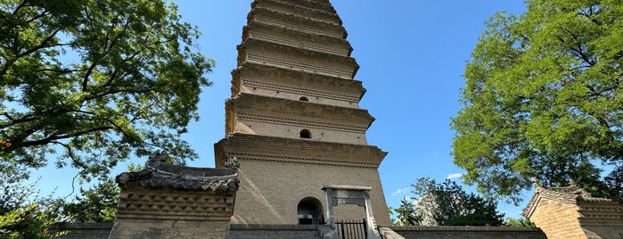 Small Wild Goose Pagoda is one of museums 🎟.