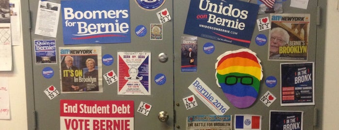 Bernie 2016 NYC HQ is one of Adam’s Liked Places.