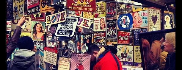 Portobello Road Market is one of London.