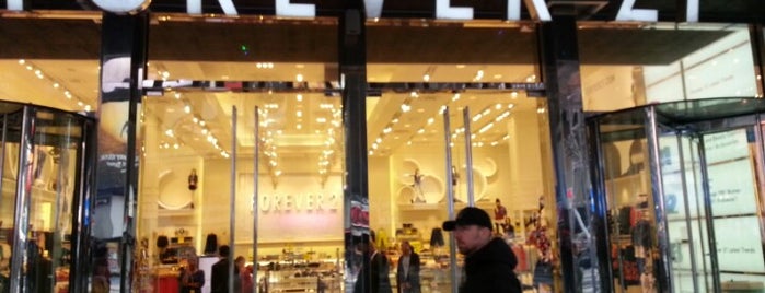 Forever 21 is one of Ny compras.