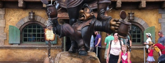 Gaston's Tavern is one of Disney World/Islands of Adventure.