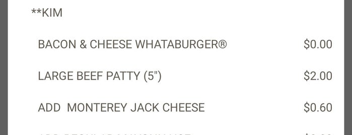 Whataburger is one of The 11 Best Places for Monterey Jack Cheese in Tulsa.