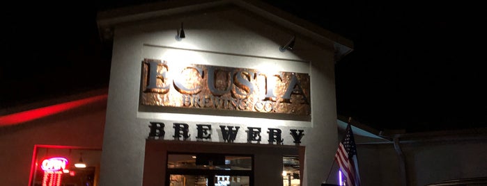 Ecusta Brewing Company is one of Lugares favoritos de Brandon.