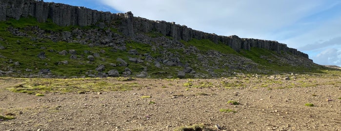 Gerðuberg Cliffs is one of Lieux qui ont plu à Liz.