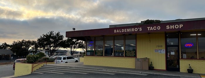 Baldemiro's Taco Shop is one of frequent places.