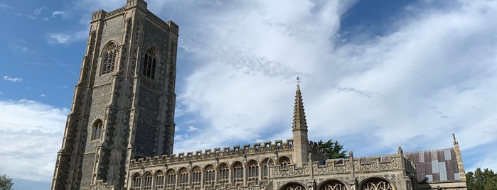 Lavenham Church St Peter & St Paul is one of Tempat yang Disukai James.