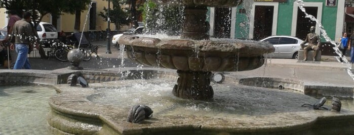 Plaza de Las Nueve Esquinas is one of Parques, Plazas y Jardines del Centro.