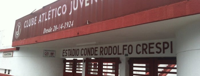 Estádio Conde Rodolfo Crespi is one of Estádios de futebol.