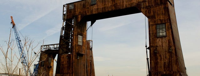 Port Morris Gantries is one of Abandoned NYC.