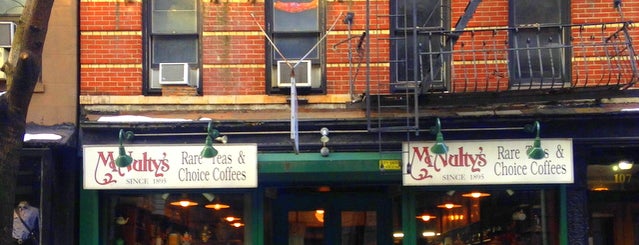 McNulty's Tea & Coffee Co is one of Best Spots to Grab Tea in NYC.