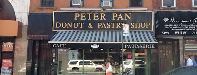 Peter Pan Donut & Pastry Shop is one of Vintage NY Restaurants, Bars and Cafes.