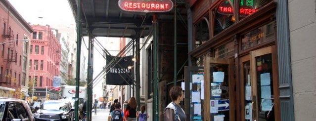 Old Town Bar is one of Vintage NY Restaurants, Bars and Cafes.