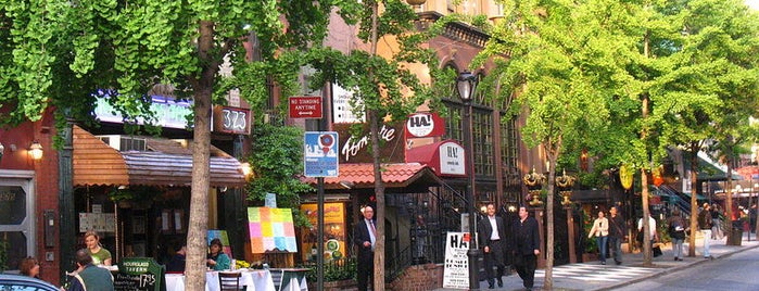 Restaurant Row is one of 18 Must Visit Spots in Hell’s Kitchen, NYC.