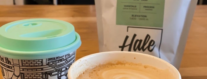 Hale Coffee is one of Locais curtidos por Kip.