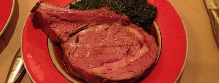 House of Prime Rib is one of The Top 12 Steakhouses in San Francisco.