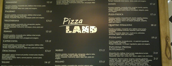 Pizzaland is one of vili vilnius.