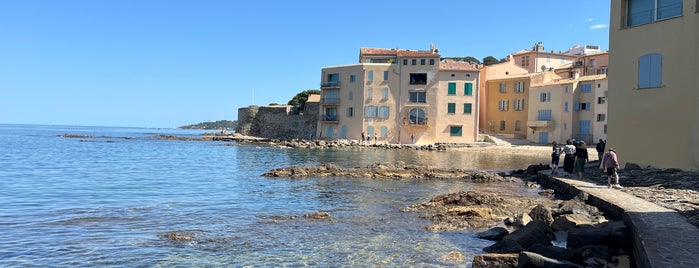 Saint-Tropez is one of Mediterranian. Море, пляжи.