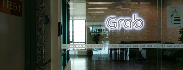 Grab (GrabTaxi Holdings) is one of Locais curtidos por Sage.